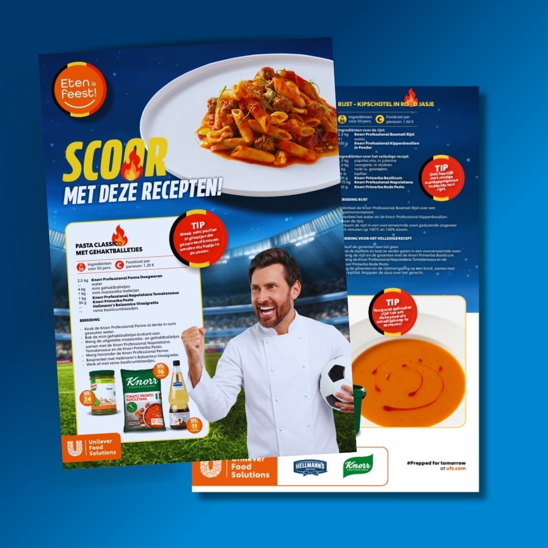 Recepten voor de voetbalzomer